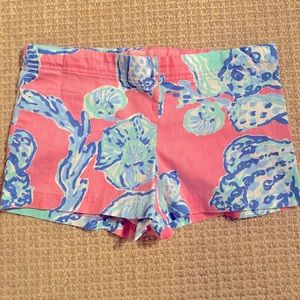 Girls Lilly Pulitzer Little Liza adjustable shorts